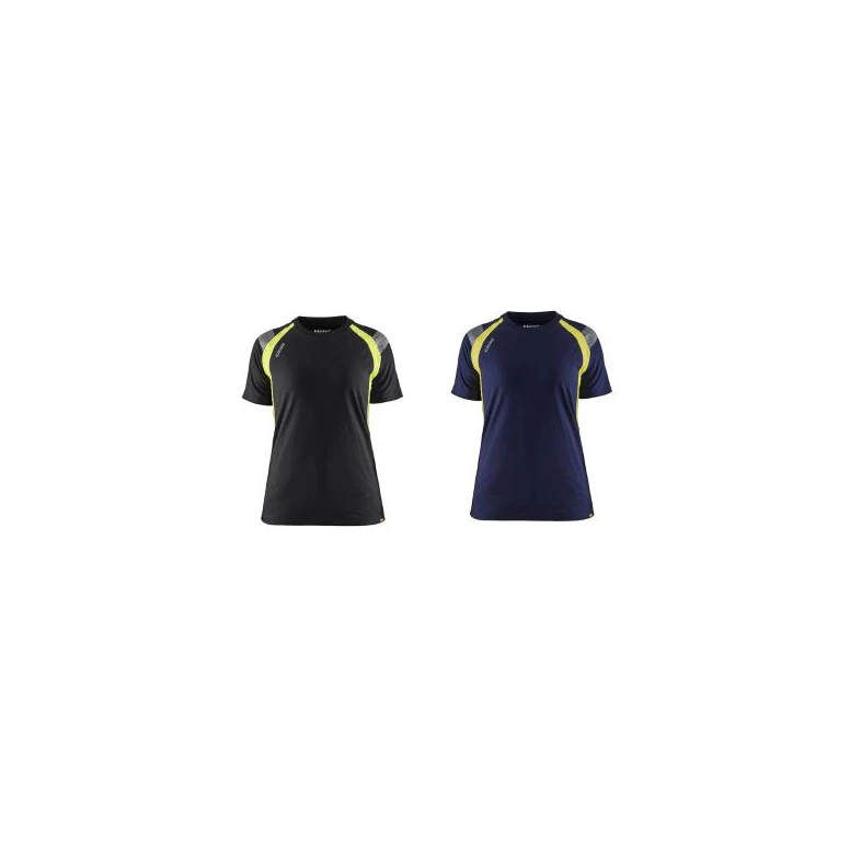 Camiseta de trabajo de mangas cortas Blaklader 100% Algodón Mujer 340210308833L