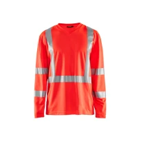 Camiseta de trabajo Alta Visibilidad Blaklader protección contra los rayos UV Mangas largas 338310113300L