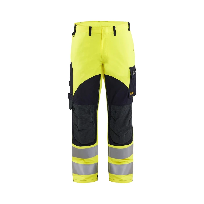 Pantalón de trabajo Multibolsillos ignífugo Blaklader Multinorma Ajustados 158815123389C50