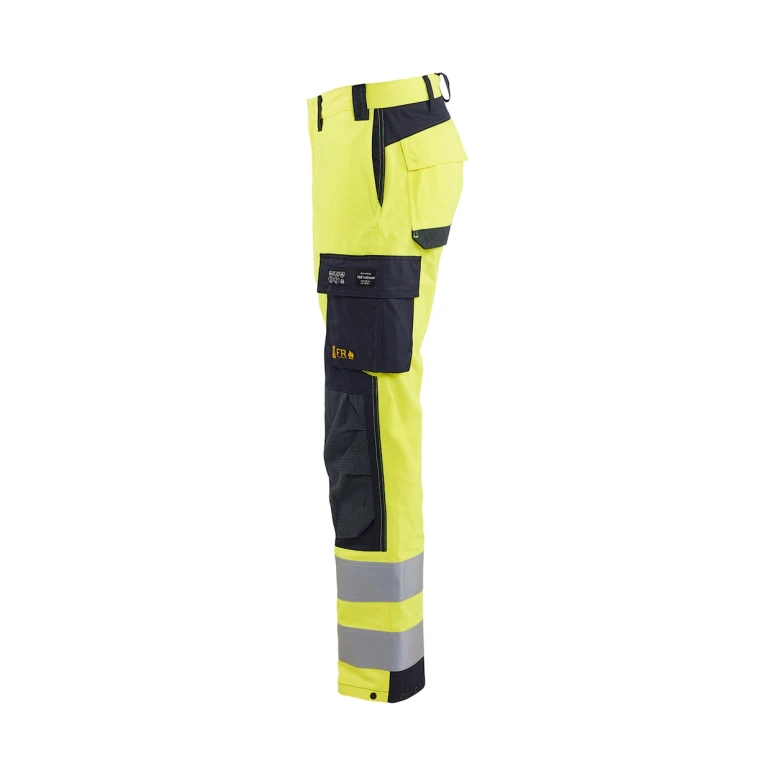 Pantalón de trabajo Multibolsillos ignífugo Blaklader Multinorma Ajustados 158815123389C50