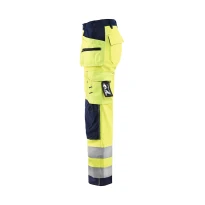 Pantalón de trabajo Alta Visibilidad Stretch Impermeable Multibolsillos Blaklader Softshell Mujer 716725173389C42