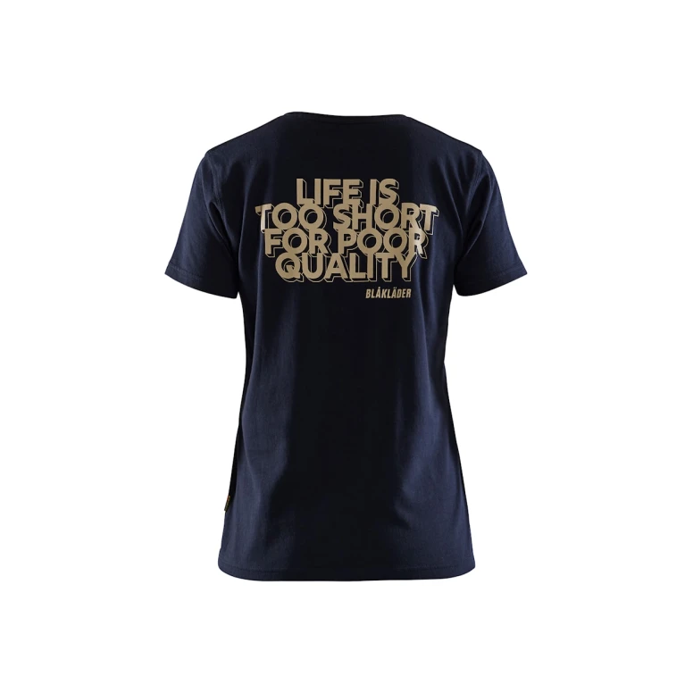 Camiseta de trabajo de mangas cortas 100% Algodón Blaklader Limited Edition Mujer 941210428600L