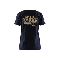 Camiseta de trabajo de mangas cortas 100% Algodón Blaklader Limited Edition Mujer 941210428600L