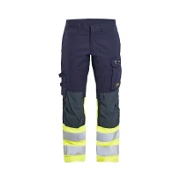 Pantalón de trabajo Multibolsillos ignífugo Alta Visibilidad Blaklader Multinorma Ajustados antiestático Stretch 178715128933C50