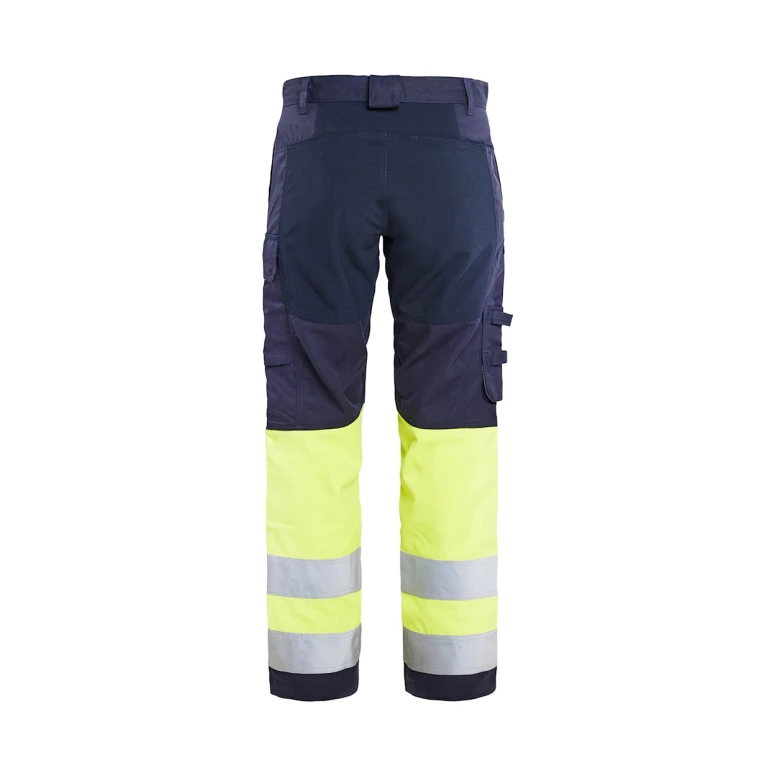Pantalón de trabajo Multibolsillos ignífugo Alta Visibilidad Blaklader Multinorma Ajustados antiestático Stretch 178715128933C50