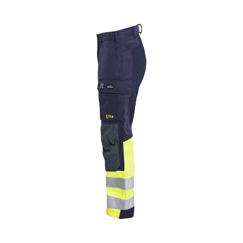 Pantalón de trabajo Multibolsillos ignífugo Alta Visibilidad Blaklader Multinorma Ajustados antiestático Stretch 178715128933C50
