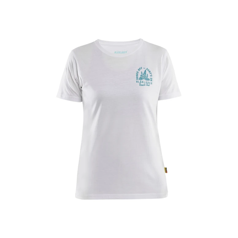 Camiseta de trabajo de mangas cortas 100% Algodón Blaklader Beach Club Mujer 941710421000L