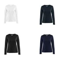 Camiseta de trabajo Mangas largas Blaklader 100% Algodón Mujer 330110321000L