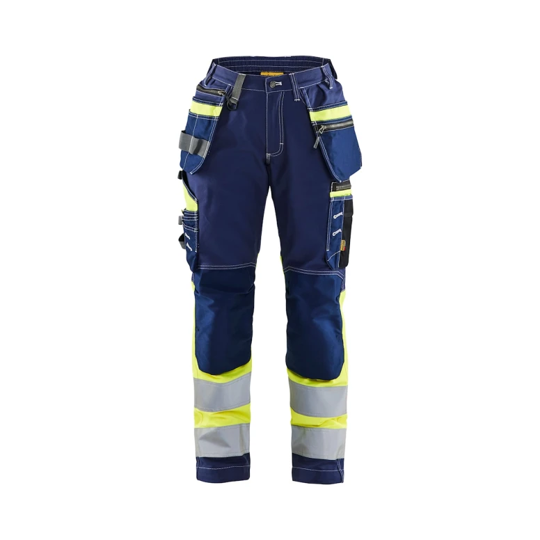 Pantalón de trabajo Alta Visibilidad Stretch Multibolsillos 100% Algodón Blaklader Mujer 719613708833C42
