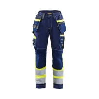 Pantalón de trabajo Alta Visibilidad Stretch Multibolsillos 100% Algodón Blaklader Mujer 719613708833C42