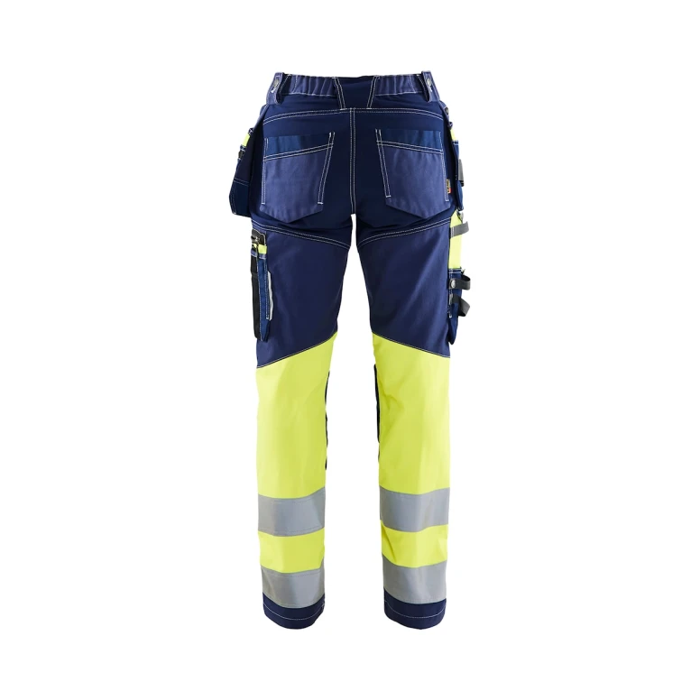Pantalón de trabajo Alta Visibilidad Stretch Multibolsillos 100% Algodón Blaklader Mujer 719613708833C42