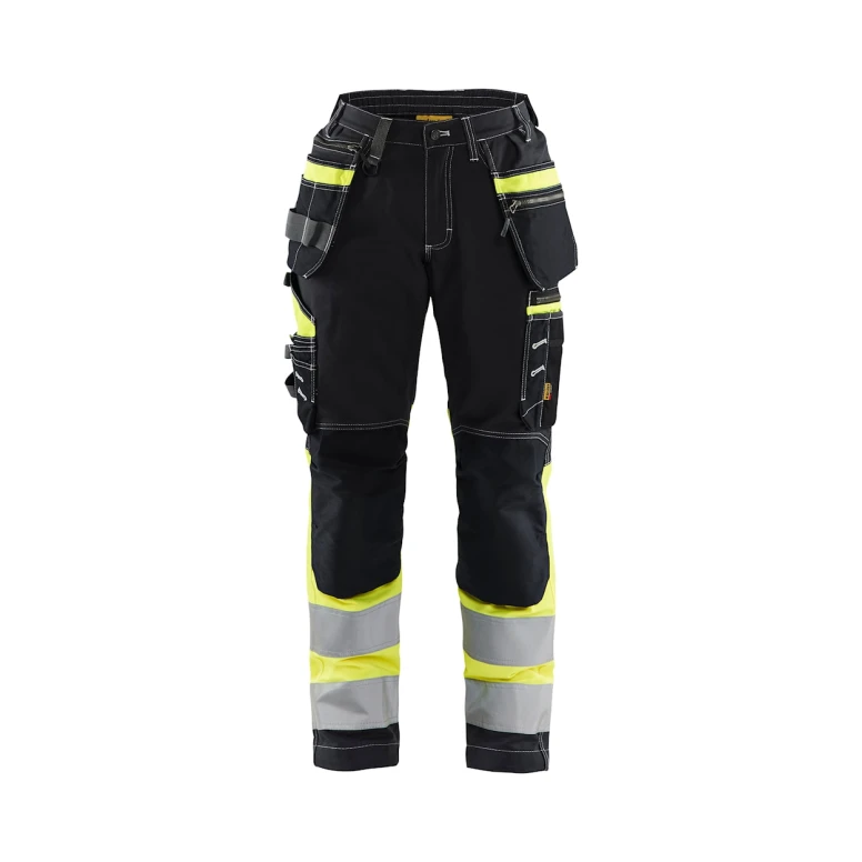 Pantalón de trabajo Alta Visibilidad Stretch Multibolsillos 100% Algodón Blaklader Mujer 719613708833C42