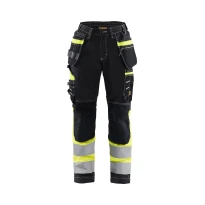 Pantalón de trabajo Alta Visibilidad Stretch Multibolsillos 100% Algodón Blaklader Mujer 719613708833C42