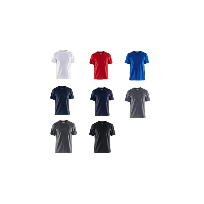 Camiseta de trabajo de mangas cortas Blaklader 100% Algodón 330010301000L