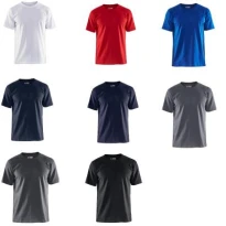 Camiseta de trabajo de mangas cortas Blaklader 100% Algodón 330010301000L
