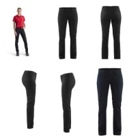 Pantalón de trabajo Blaklader Multibolsillos Chinos Stretch 2-Vie Mujer 716518309900C50