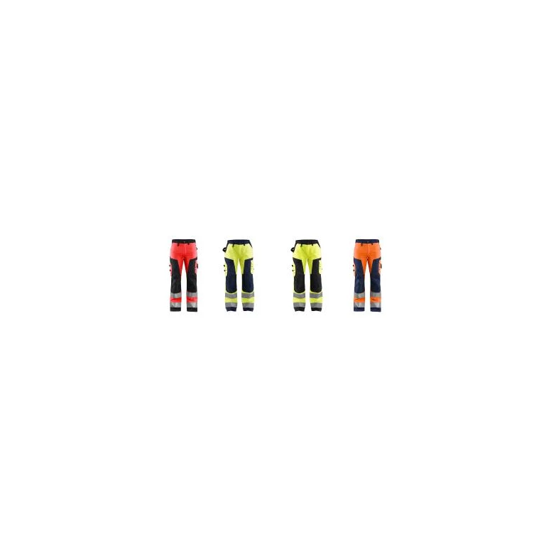 Pantalón de trabajo Blaklader Multibolsillos high vis Mujer 715518115599C50