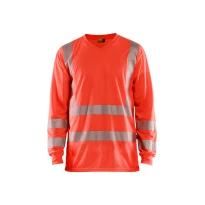 Camiseta de trabajo Alta Visibilidad Blaklader protección contra los rayos UV Mangas largas 338510133300L
