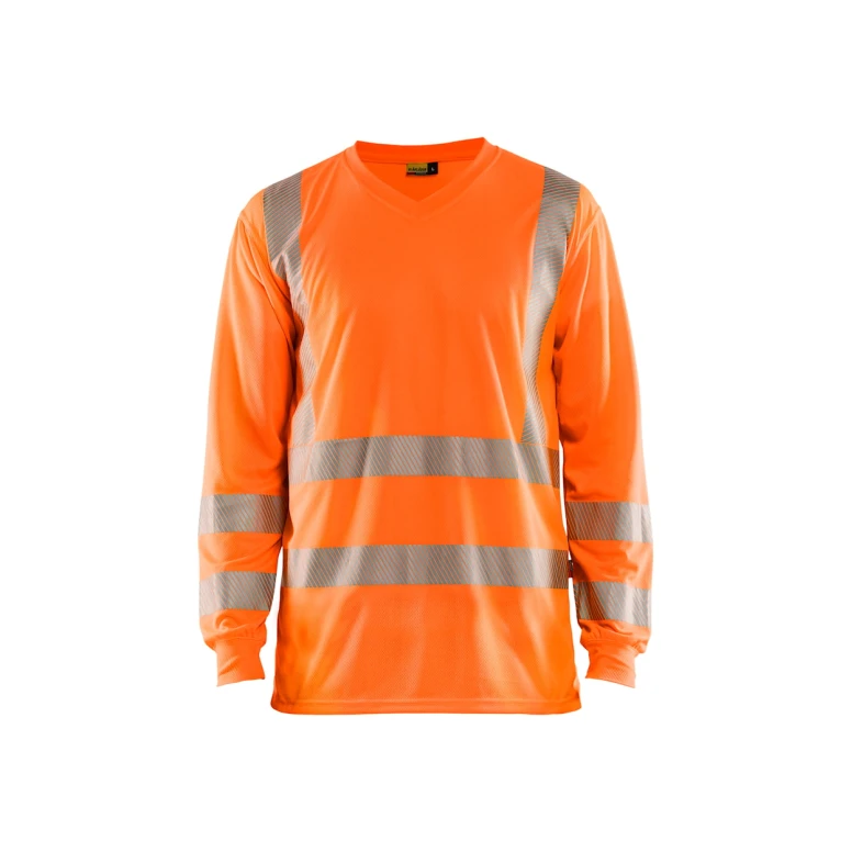 Camiseta de trabajo Alta Visibilidad Blaklader protección contra los rayos UV Mangas largas 338510133300L