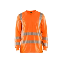 Camiseta de trabajo Alta Visibilidad Blaklader protección contra los rayos UV Mangas largas 338510133300L