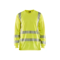 Camiseta de trabajo Alta Visibilidad Blaklader protección contra los rayos UV Mangas largas 338510133300L