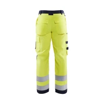 Pantalón de trabajo Multibolsillos ignífugo Blaklader Artesano Multinorma Alta Visibilidad 157815143389C50 2