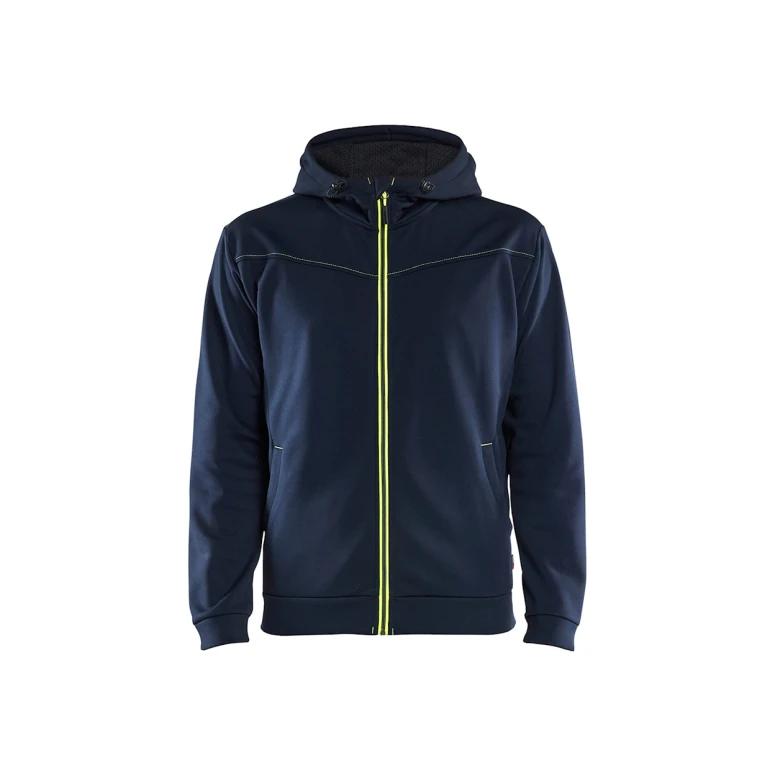 Sudadera de trabajo Blaklader cremallera completa con capucha 336325261098L