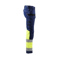 Pantalón de trabajo Alta Visibilidad Multibolsillos Stretch Blaklader High VIS 155818118933C50