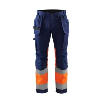 Pantalón de trabajo Alta Visibilidad Multibolsillos Stretch Blaklader High VIS 155818118933C50