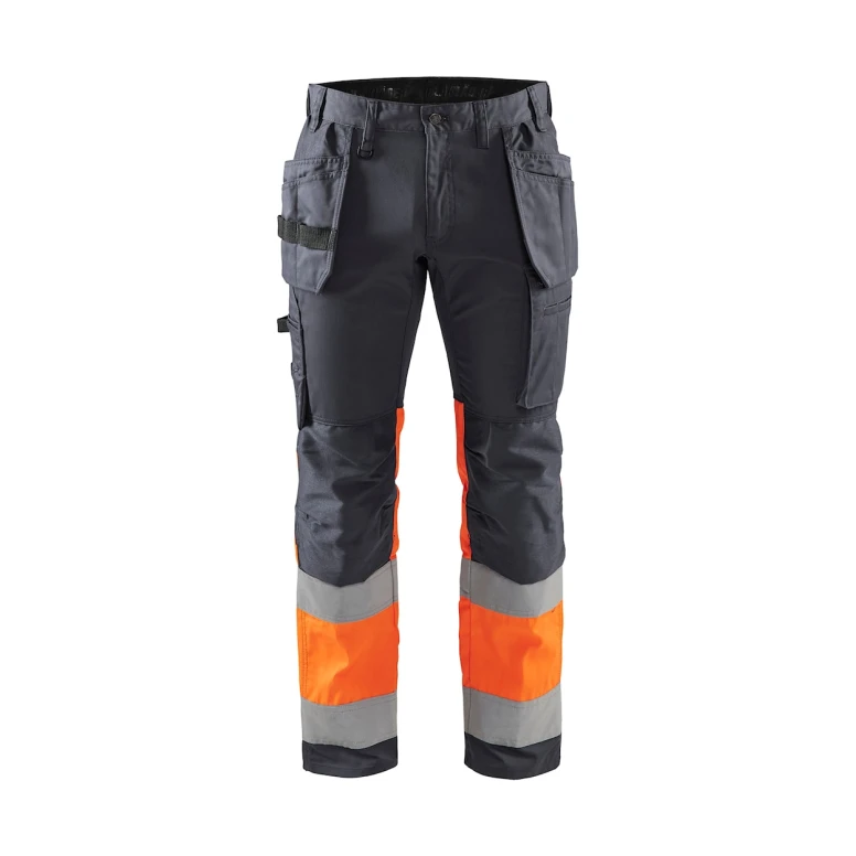 Pantalón de trabajo Alta Visibilidad Multibolsillos Stretch Blaklader High VIS 155818118933C50