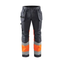 Pantalón de trabajo Alta Visibilidad Multibolsillos Stretch Blaklader High VIS 155818118933C50