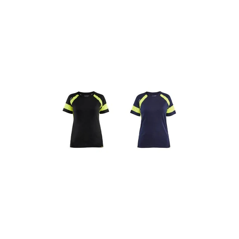 Camiseta de trabajo de mangas cortas Blaklader 100% Algodón Mujer 352410308833L