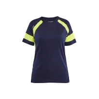 Camiseta de trabajo de mangas cortas Blaklader 100% Algodón Mujer 352410308833L