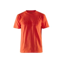 Camiseta de trabajo de mangas cortas Blaklader 3D 100% Algodón 353110422509L