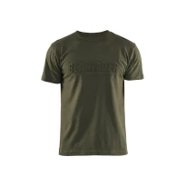 Camiseta de trabajo de mangas cortas Blaklader 3D 100% Algodón 353110422509L