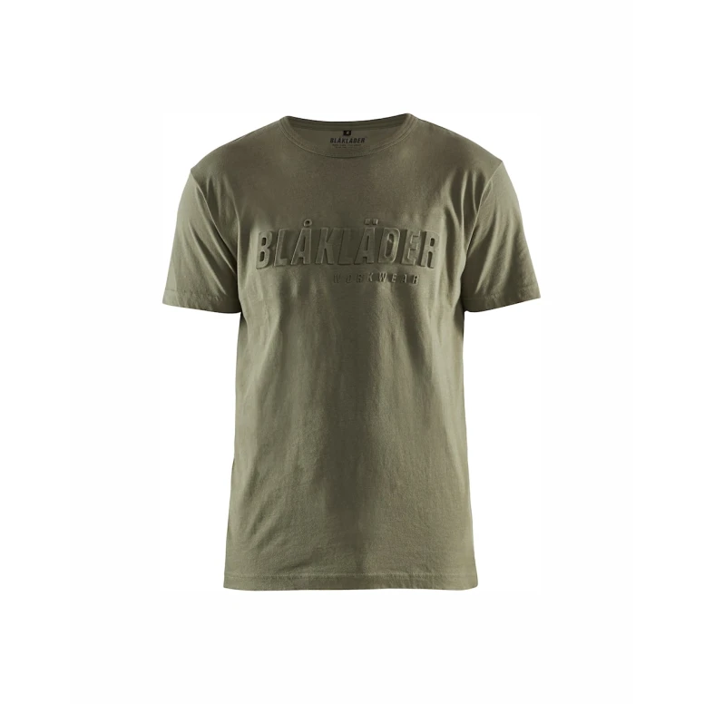 Camiseta de trabajo de mangas cortas Blaklader 3D 100% Algodón 353110422509L