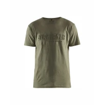 Camiseta de trabajo de mangas cortas Blaklader 3D 100% Algodón 353110422509L
