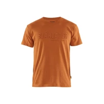 Camiseta de trabajo de mangas cortas Blaklader 3D 100% Algodón 353110422509L