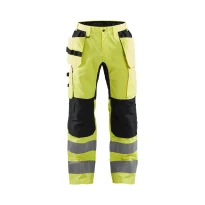Pantalón de trabajo Alta Visibilidad Multibolsillos Stretch Blaklader High VIS 155218113389C50