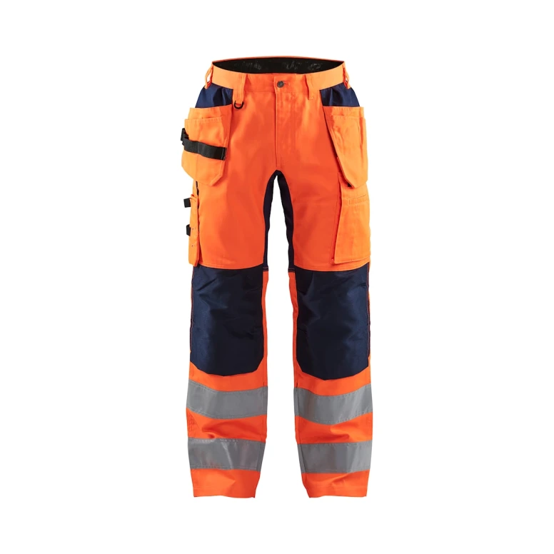 Pantalón de trabajo Alta Visibilidad Multibolsillos Stretch Blaklader High VIS 155218113389C50