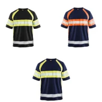Camiseta de trabajo Alta Visibilidad Blaklader protección contra los rayos UV Mangas cortas 333710518933L