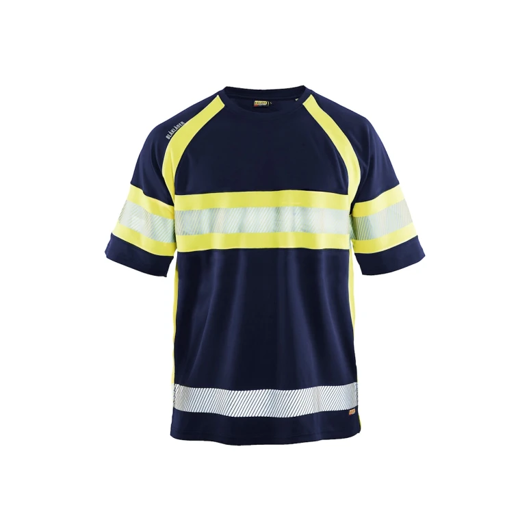 Camiseta de trabajo Alta Visibilidad Blaklader protección contra los rayos UV Mangas cortas 333710518933L