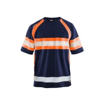 Camiseta de trabajo Alta Visibilidad Blaklader protección contra los rayos UV Mangas cortas 333710518933L