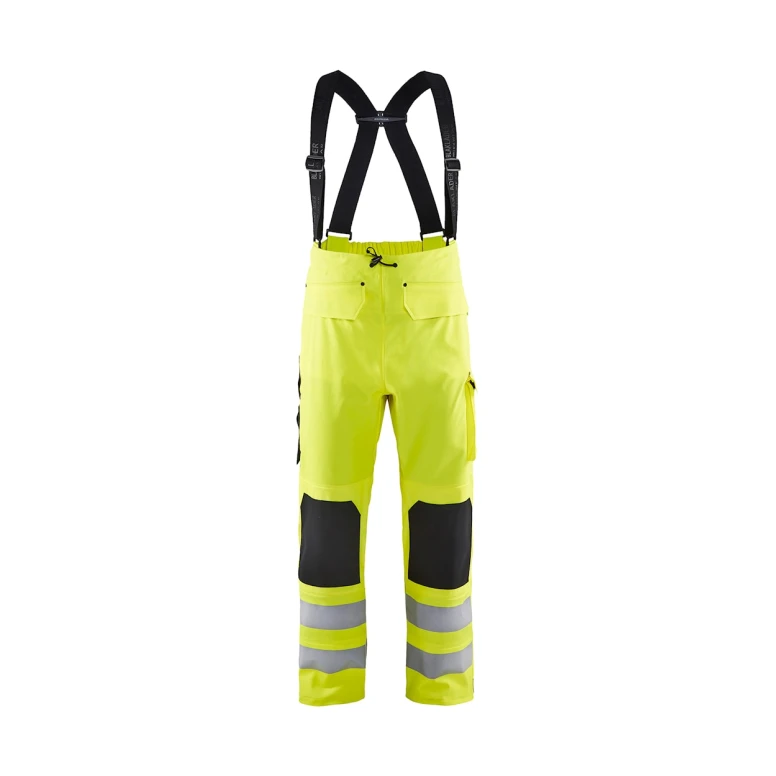 Pantalón de trabajo Alta Visibilidad Multibolsillos Impermeable Blaklader High vis Nivel 2 130220033300L
