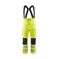 Pantalón de trabajo Alta Visibilidad Multibolsillos Impermeable Blaklader High vis Nivel 2 130220033300L