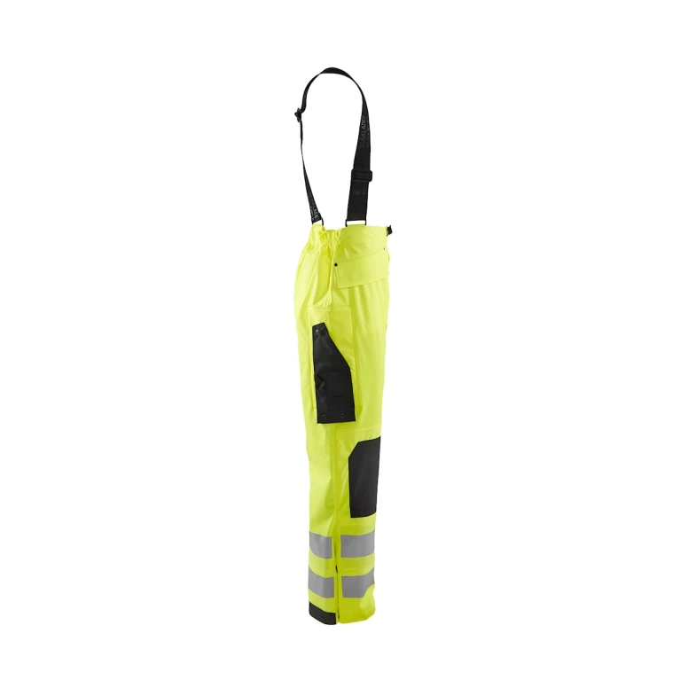 Pantalón de trabajo Alta Visibilidad Multibolsillos Impermeable Blaklader High vis Nivel 2 130220033300L