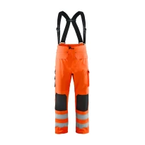 Pantalón de trabajo Alta Visibilidad Multibolsillos Impermeable Blaklader High vis Nivel 2 130220033300L