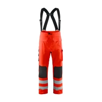 Pantalón de trabajo Alta Visibilidad Multibolsillos Impermeable Blaklader High vis Nivel 2 130220035500L