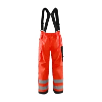 Pantalón de trabajo Alta Visibilidad Multibolsillos Impermeable Blaklader High vis Nivel 2 130220035500L 2