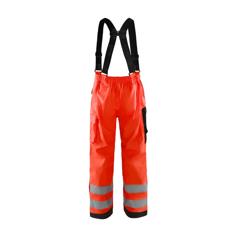 Pantalón de trabajo Alta Visibilidad Multibolsillos Impermeable Blaklader High vis Nivel 2 130220035500L